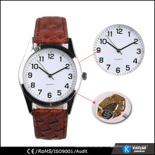 gift watch with crocodile strap watch pu strap watch